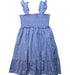 A Multicolour Sleeveless Dresses from Janie & Jack in size 8Y for girl. (Back View)