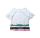 A Multicolour Long Sleeve Tops from Janie & Jack in size 7Y for girl. (Front View)
