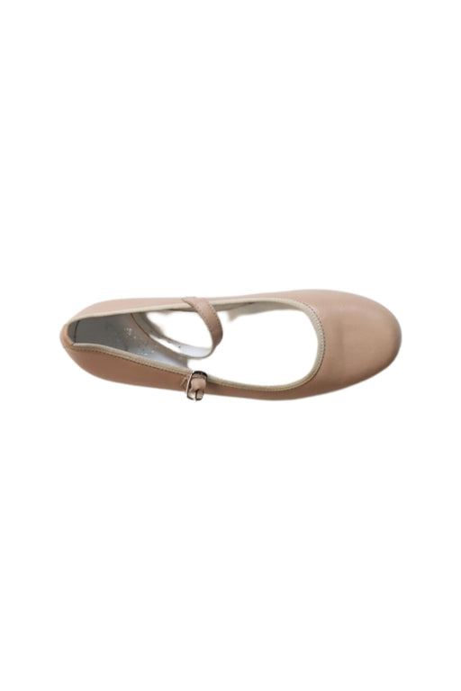 A Beige Flats from Amaia in size 9Y for girl. (Front View)
