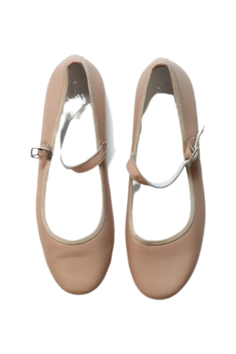 A Beige Flats from Amaia in size 9Y for girl. (Back View)