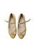 A Yellow Flats from Age of Innocence in size 9Y for girl. (Back View)