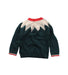 A Green Knit Sweaters from Boden in size 12-18M for boy. (Back View)