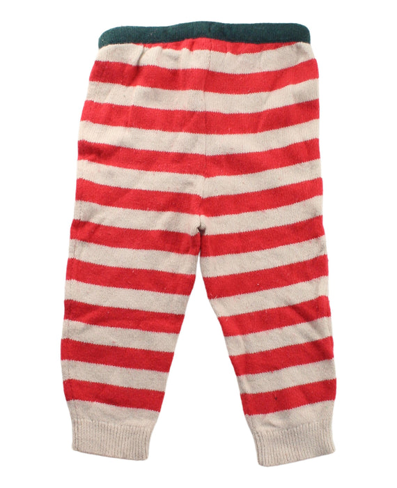 A Red Sweatpants from Boden in size 12-18M for girl. (Back View)