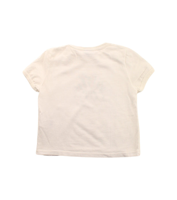 A White Short Sleeve T Shirts from Petit Bateau in size 12-18M for neutral. (Back View)