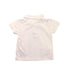A White Short Sleeve Polos from La Compagnie des Petits in size 2T for boy. (Back View)