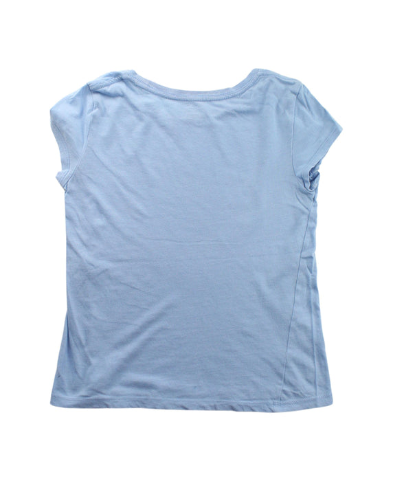 A Blue Short Sleeve T Shirts from Polo Ralph Lauren in size 6T for girl. (Back View)