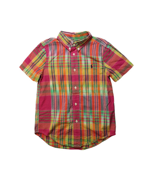 A Multicolour Short Sleeve Shirts from Ralph Lauren in size 6T for boy. (Front View)