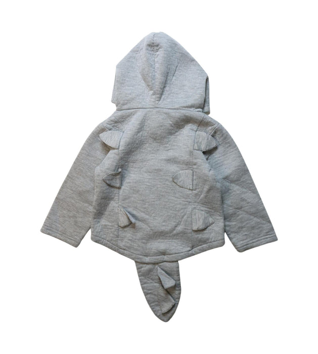 A Grey Lightweight Jackets from Seed in size 12-18M for neutral. (Back View)