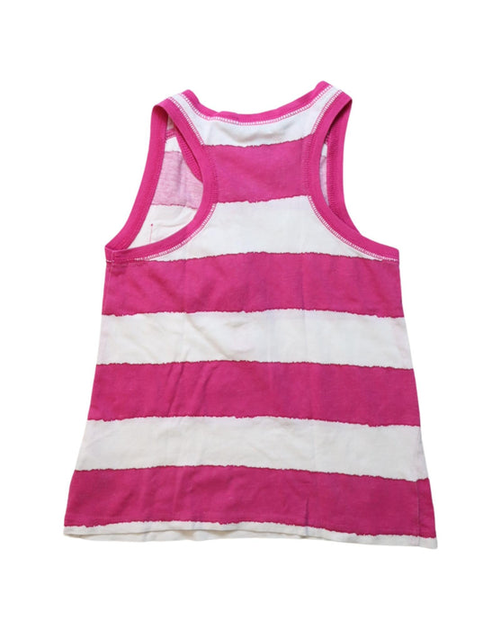 A Pink Sleeveless Tops from Polo Ralph Lauren in size 5T for girl. (Back View)