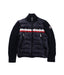 A Purple Puffer/Quilted Jackets from Moncler in size 6T for boy. (Front View)