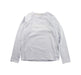 A White Rash Guards from Moody Tiger in size 7Y for boy. (Front View)