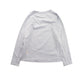 A White Rash Guards from Moody Tiger in size 7Y for boy. (Back View)