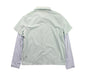 A Green Long Sleeve Shirts from Moody Tiger in size 7Y for boy. (Back View)