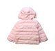 A Pink Puffer/Quilted Jackets from Kingkow in size 12-18M for girl. (Back View)