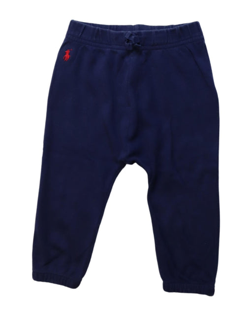 A Navy Casual Pants from Ralph Lauren in size 6-12M for neutral. (Front View)