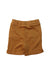 A Brown Shorts from Vertbaudet in size 3T for neutral. (Back View)