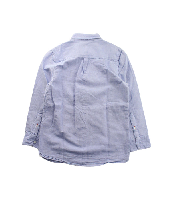 A Blue Long Sleeve Shirts from Boden in size 7Y for boy. (Back View)