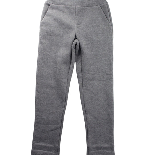 A Grey Sweatpants from Jacadi in size 8Y for girl. (Front View)