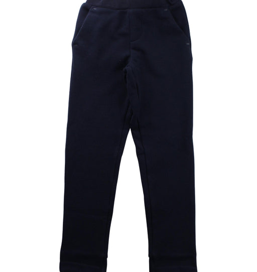 A Blue Sweatpants from Jacadi in size 8Y for girl. (Front View)