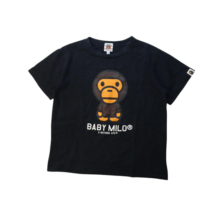 A Multicolour Short Sleeve T Shirts from BAPE KIDS in size 7Y for boy. (Front View)