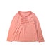 A Peach Long Sleeve Tops from Crewcuts in size 4T for girl. (Front View)
