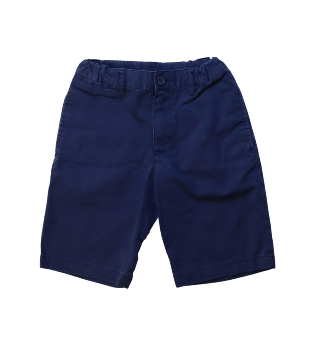 A Navy Shorts from Polo Ralph Lauren in size 7Y for boy. (Front View)