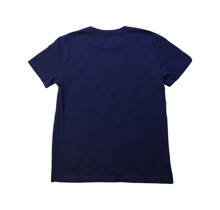 A Navy Short Sleeve T Shirts from Polo Ralph Lauren in size 7Y for boy. (Back View)