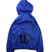 A Blue Lightweight Jackets from Adidas in size 7Y for boy. (Back View)