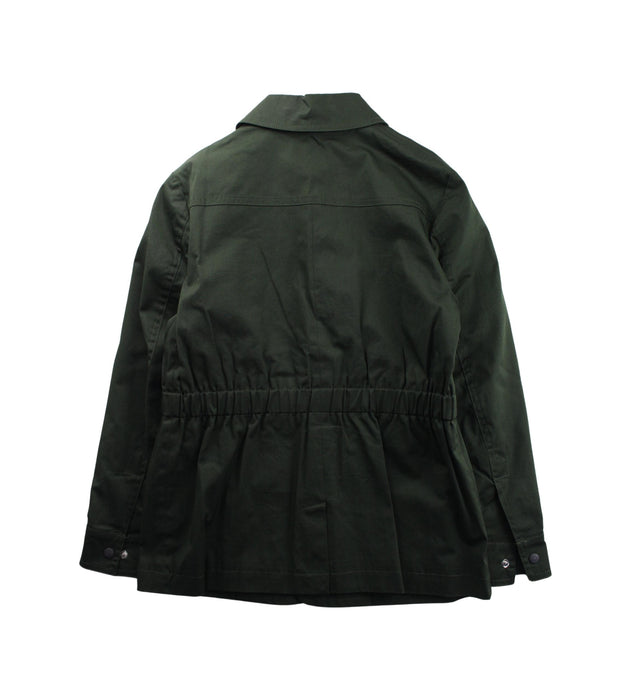 A Green Coats from Fendi in size 12Y for boy. (Back View)