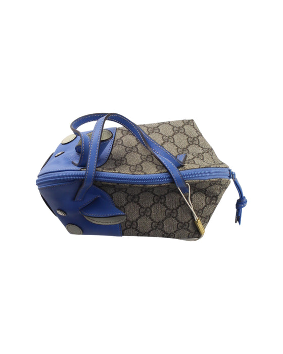 A Blue Bags from Gucci in size O/S for girl. (Front View)