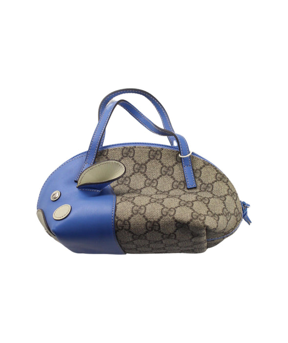 A Blue Bags from Gucci in size O/S for girl. (Back View)
