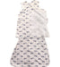 A White Sleepsacs from HALO in size 3-6M for boy. (Back View)