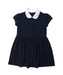 A Black Short Sleeve Dresses from Ralph Lauren in size 12-18M for girl. (Front View)