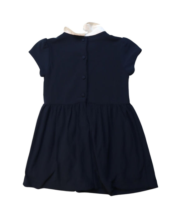 A Black Short Sleeve Dresses from Ralph Lauren in size 12-18M for girl. (Back View)
