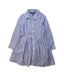 A Blue Long Sleeve Dresses from Polo Ralph Lauren in size 3T for girl. (Front View)