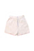 A White Shorts from Nicholas & Bears in size 0-3M for girl. (Front View)