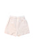 A White Shorts from Nicholas & Bears in size 0-3M for girl. (Back View)
