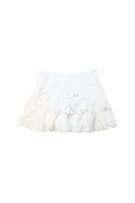 A White Short Skirts from Nicholas & Bears in size 2T for girl. (Front View)