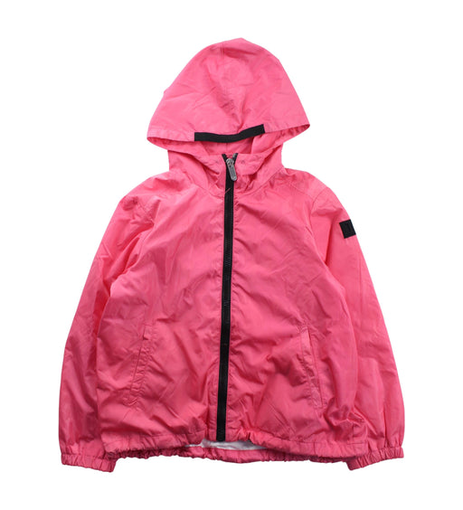 A Pink Lightweight Jackets from Il Gufo in size 8Y for girl. (Front View)