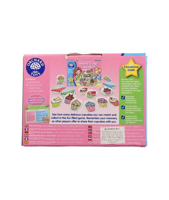 A Pink Board Games & Puzzles from Orchard Toys in size O/S for girl. (Back View)