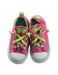 A Pink Sneakers from Converse in size 3T for girl. (Back View)
