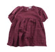 A Burgundy Short Sleeve Dresses from Jamie Kay in size 2T for girl. (Front View)