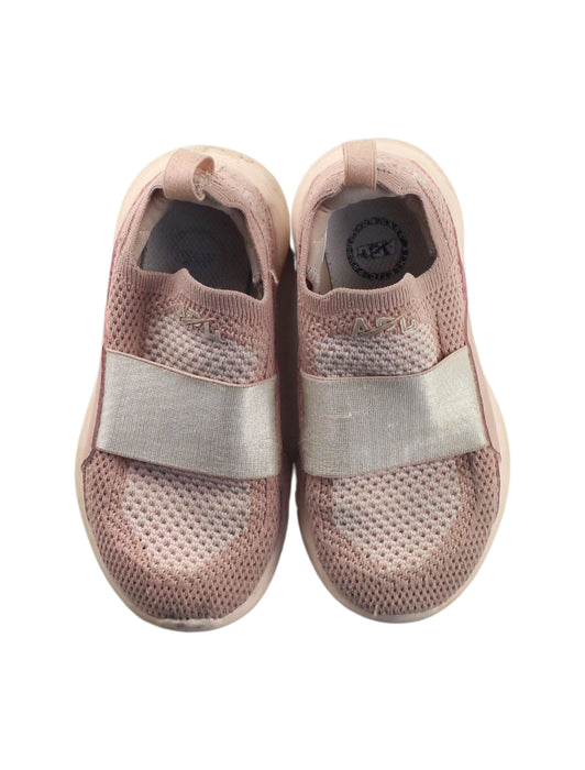 A Pink Slip Ons from APL in size 5T for girl. (Back View)