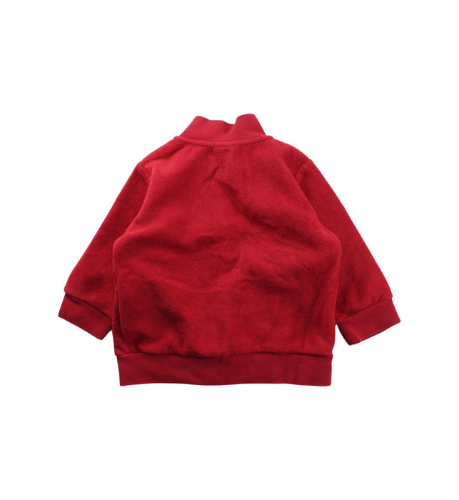 A Red Zippered Sweatshirts from ESPRIT in size 6-12M for boy. (Back View)