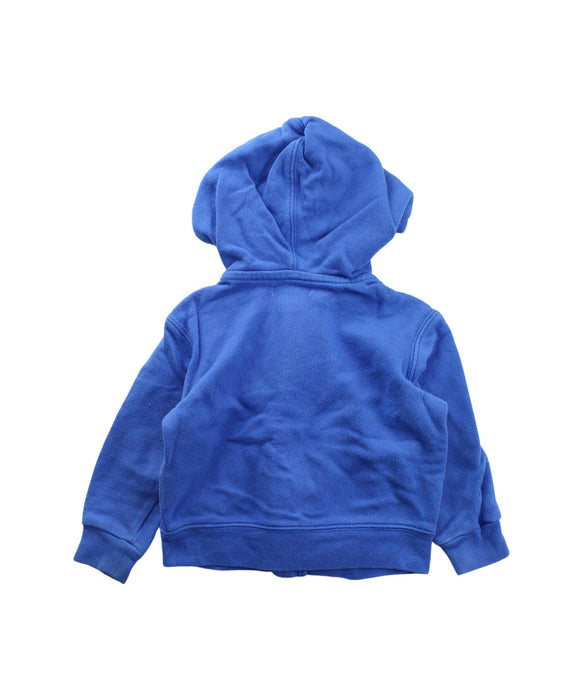 A Blue Zippered Sweatshirts from Ralph Lauren in size 6-12M for boy. (Back View)