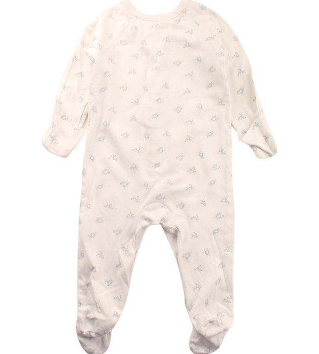 A White Onesies from Ralph Lauren in size 6-12M for boy. (Back View)