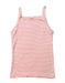 A Peach Sleeveless T Shirts from Petit Bateau in size 3T for girl. (Front View)