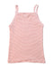 A Peach Sleeveless T Shirts from Petit Bateau in size 3T for girl. (Back View)
