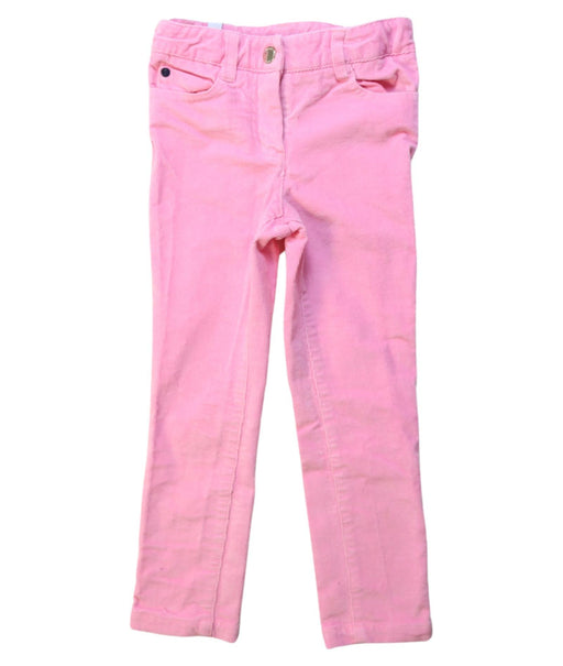 A Pink Casual Pants from Jacadi in size 3T for girl. (Front View)