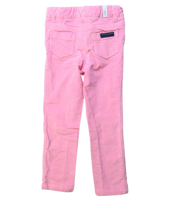 A Pink Casual Pants from Jacadi in size 3T for girl. (Back View)